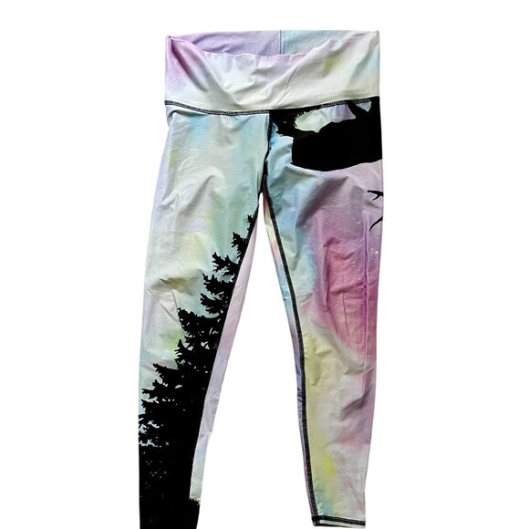 teeki Pants - Teeki Northern Lights Hot Yoga Leggings